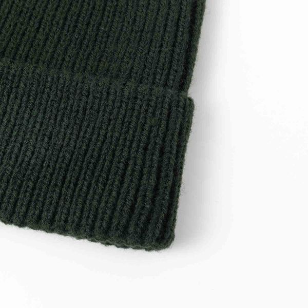 Шапка Stories темно-зеленая - фото 5