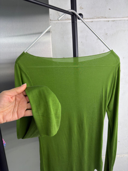 Лонгслив женский арт. 0100 цвет "зелёный"