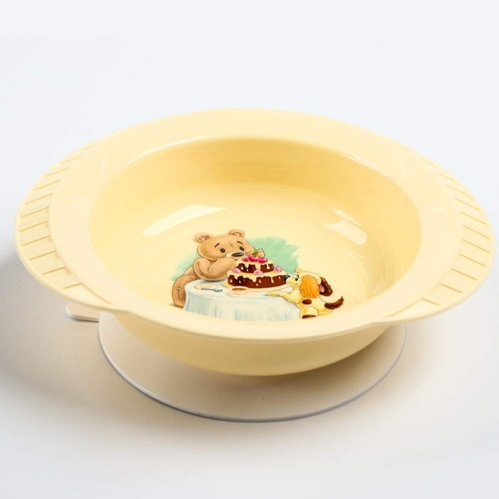 Тарелка детская на присоске "POLLY", цвет МИКС 2922086