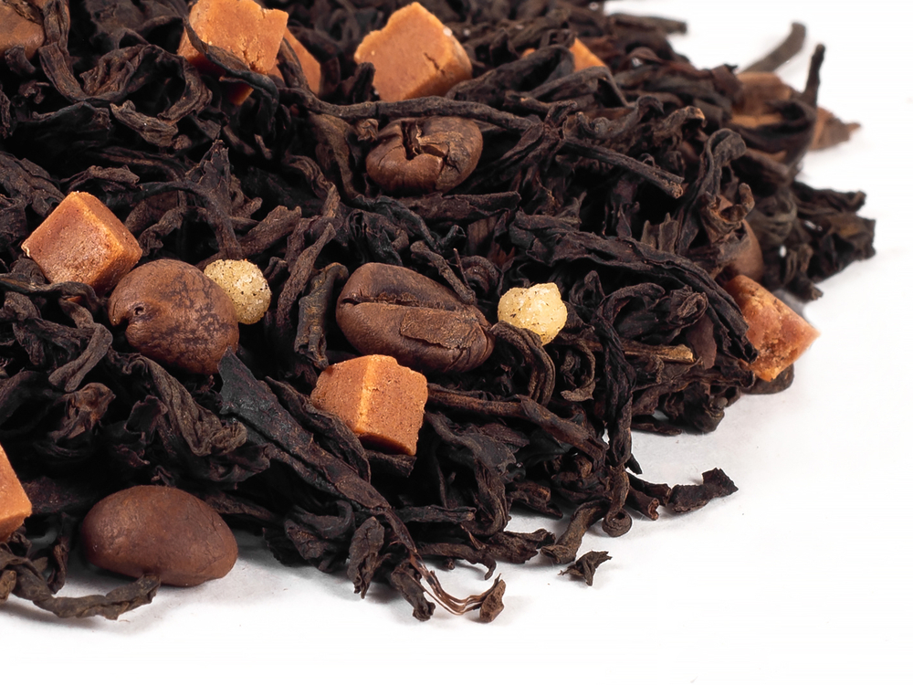 7779D Чай черный ароматизированный ЭЛИТНАЯ коллекция "Пуэр с кофе"