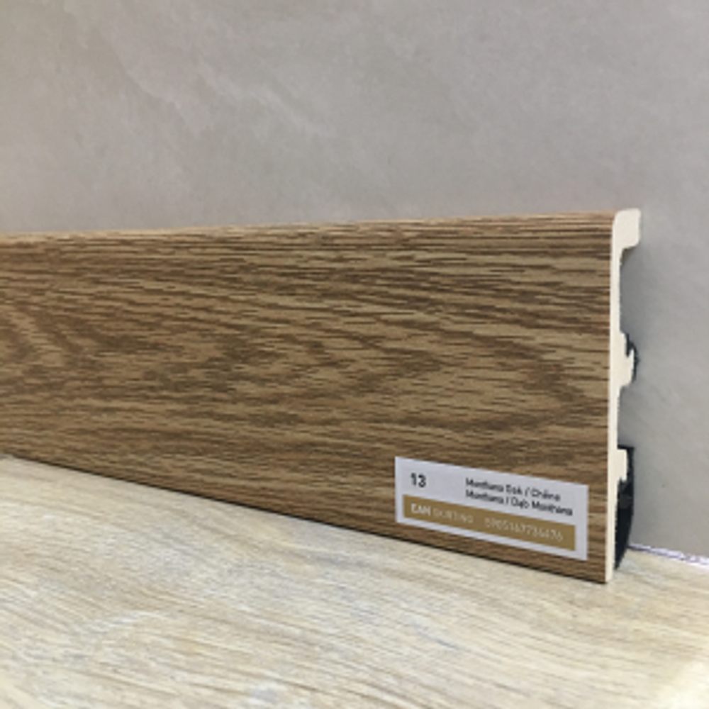 Плинтус 80*20мм "Integra" 13 Дуб Монтана 2,4м