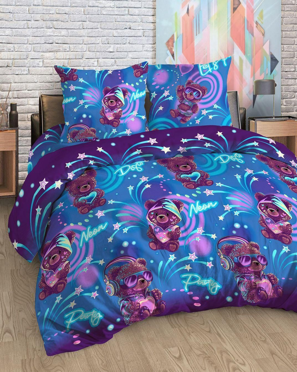 Постельное белье 1 5 спальное, бязь, 100% хлопок, 1 наволочка 70х70