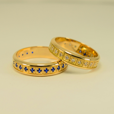 Обручальная пара Пара оттенков