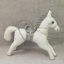 Ёлочная игрушка Лошадка Цирковая