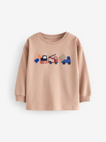 Пижама для мальчика Next K98-571, 2 шт., Тмено-синий, Бежевый