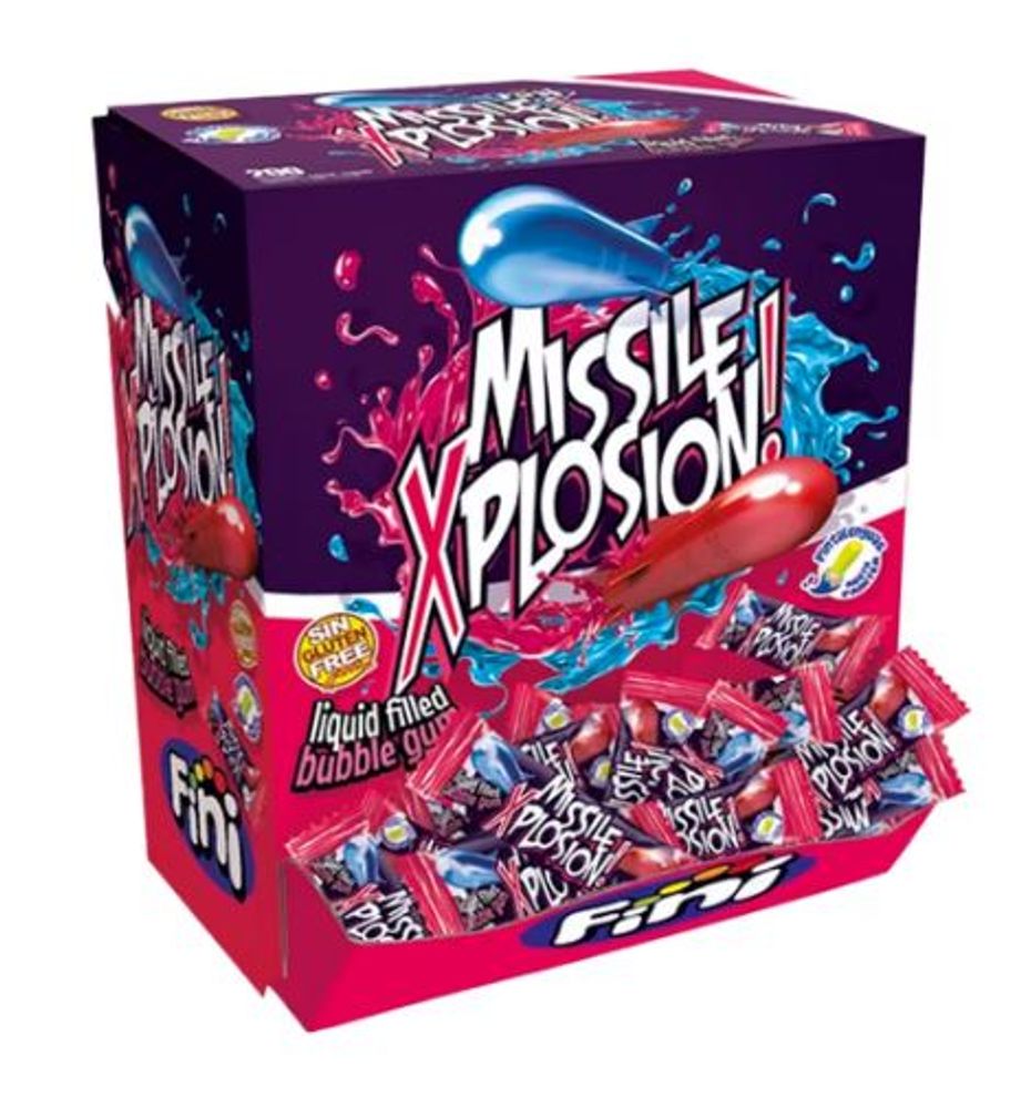 Жев.резинка FINI Missile Xplosion 5гр