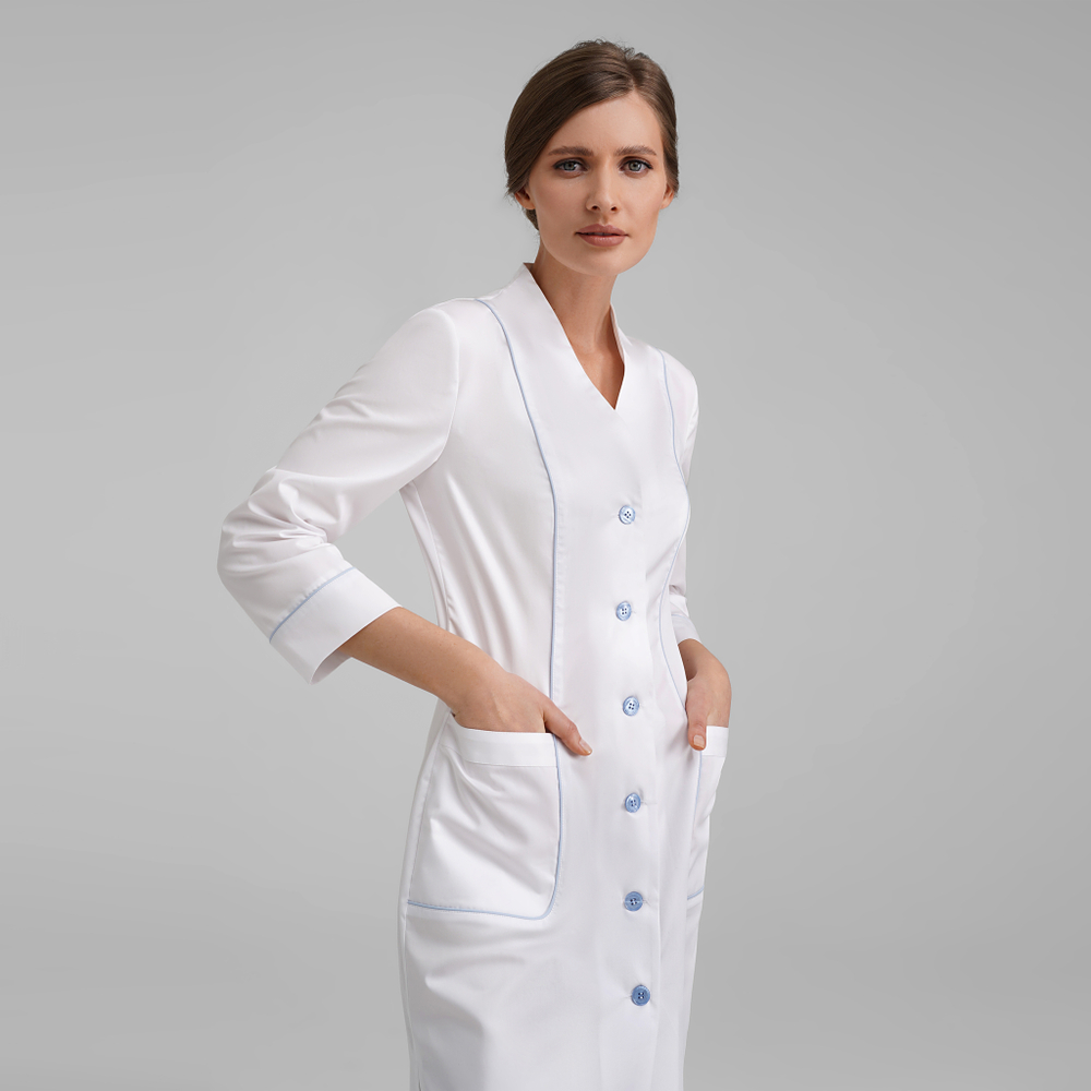  Медицинский женский халат «Сальвия» new