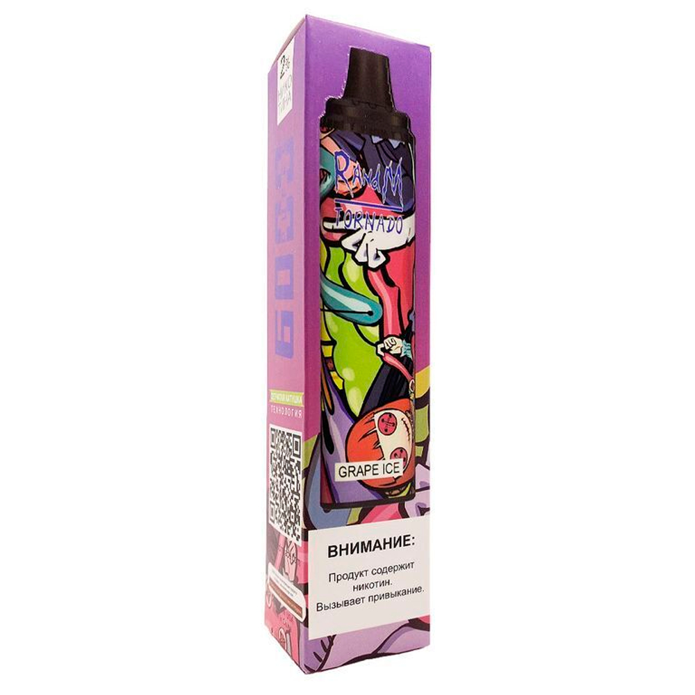 RANDM Tornado 6000 - Grape Ice