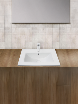 Раковина врезная WeltWasser WW  DEILBACH 7517-  50 515х395х175