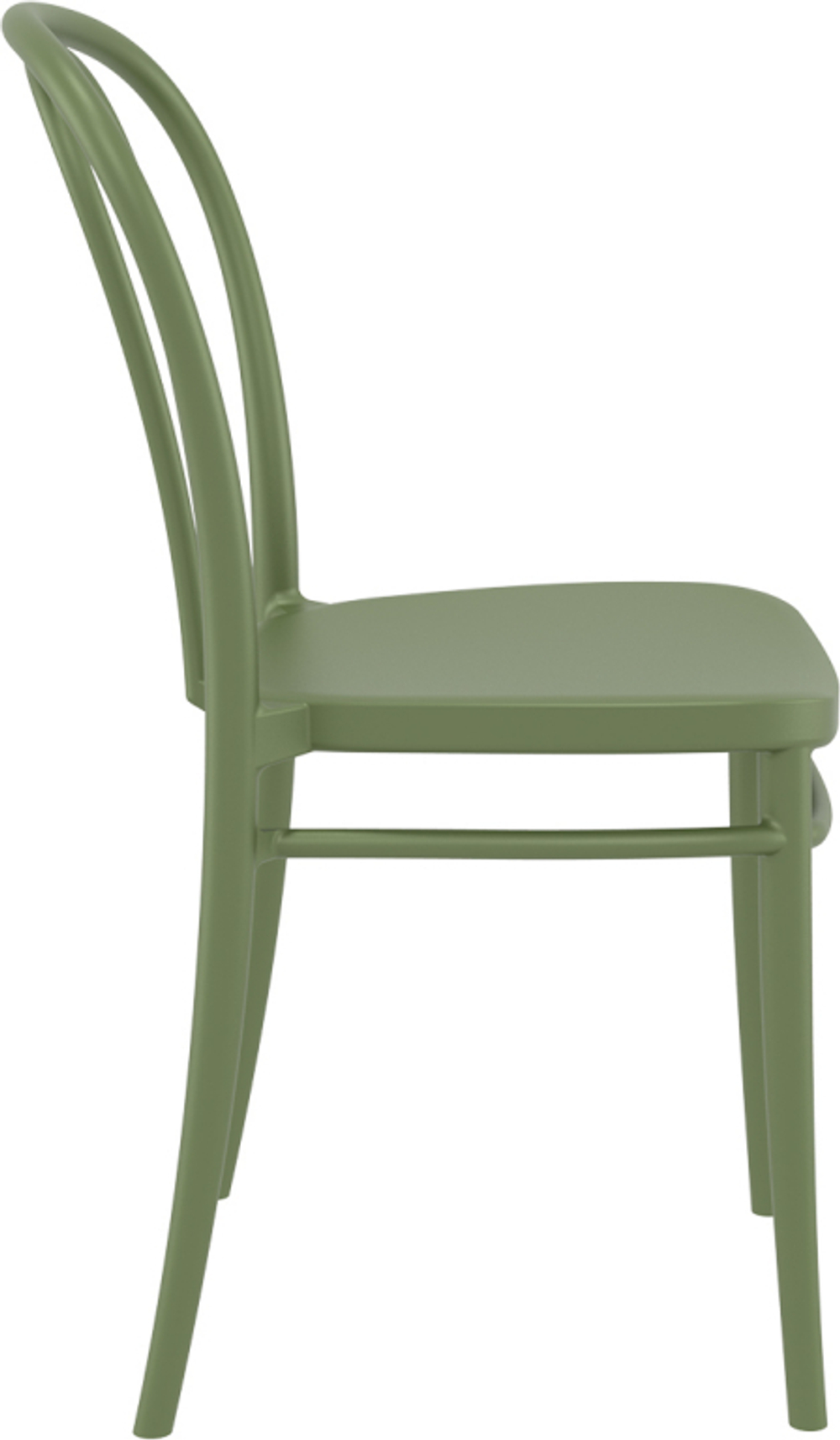 Стул пластиковый Siesta Contract Victor, оливковый