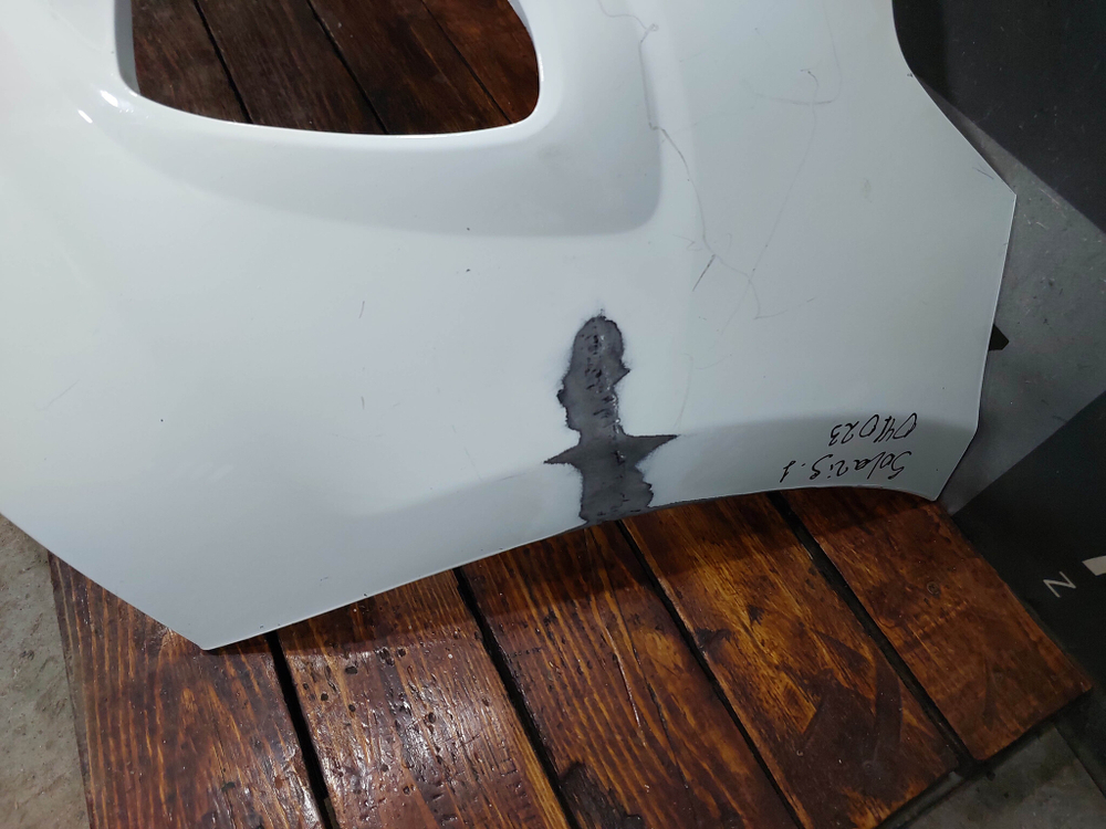 Бампер передний Hyundai Solaris 1 (RB) 14-17 Б/У  865114L500