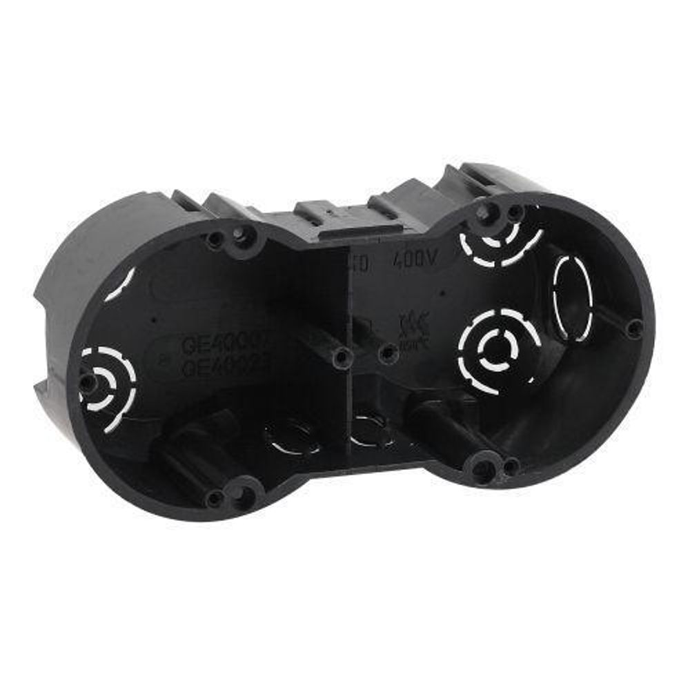 Коробка установочная КУТ 2-х местная 141х70х45мм для твердых стен саморез. IP20 Эра Б0047213