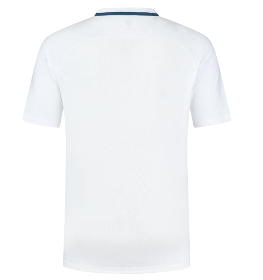Мужская теннисная футболка K-Swiss Tac Hypercourt Mesh Crew 2 - white