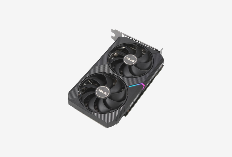 Видеокарта NVIDIA GeForce RTX 3060 ASUS 12Gb LHR (DUAL-RTX3060-O12G-V2)