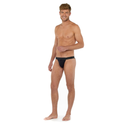 Мужские трусы танга черные HOM CLASSIC Tanga Briefs 400413_400004