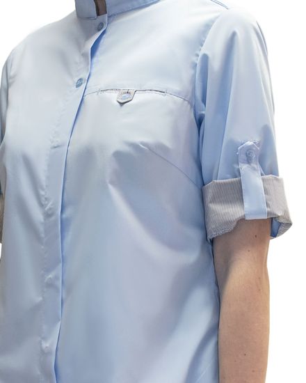 Блуза "Сириус-Венеция" жен. (голубой)