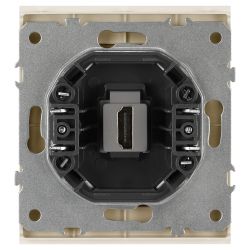 Розетка ЭРА Arktik 16-3114-04 HDMI шампань | Эра Arktik