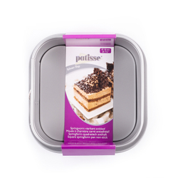 Форма для выпечки квадратная разъемная Patisse Silver 18х18х8 см