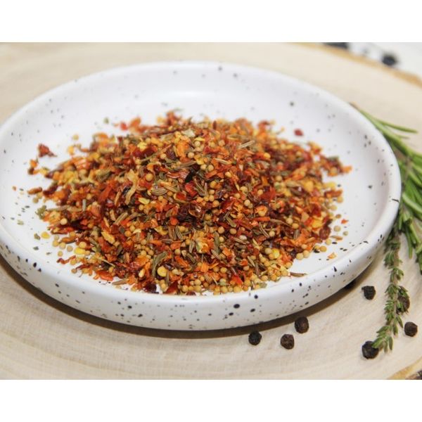 Декоративная смесь из сушеных овощей и зелени 