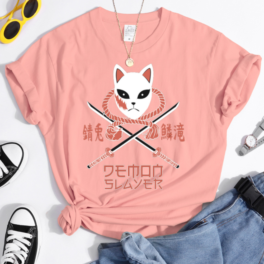 Футболка "Клинок, рассекающий демонов" (роз.)