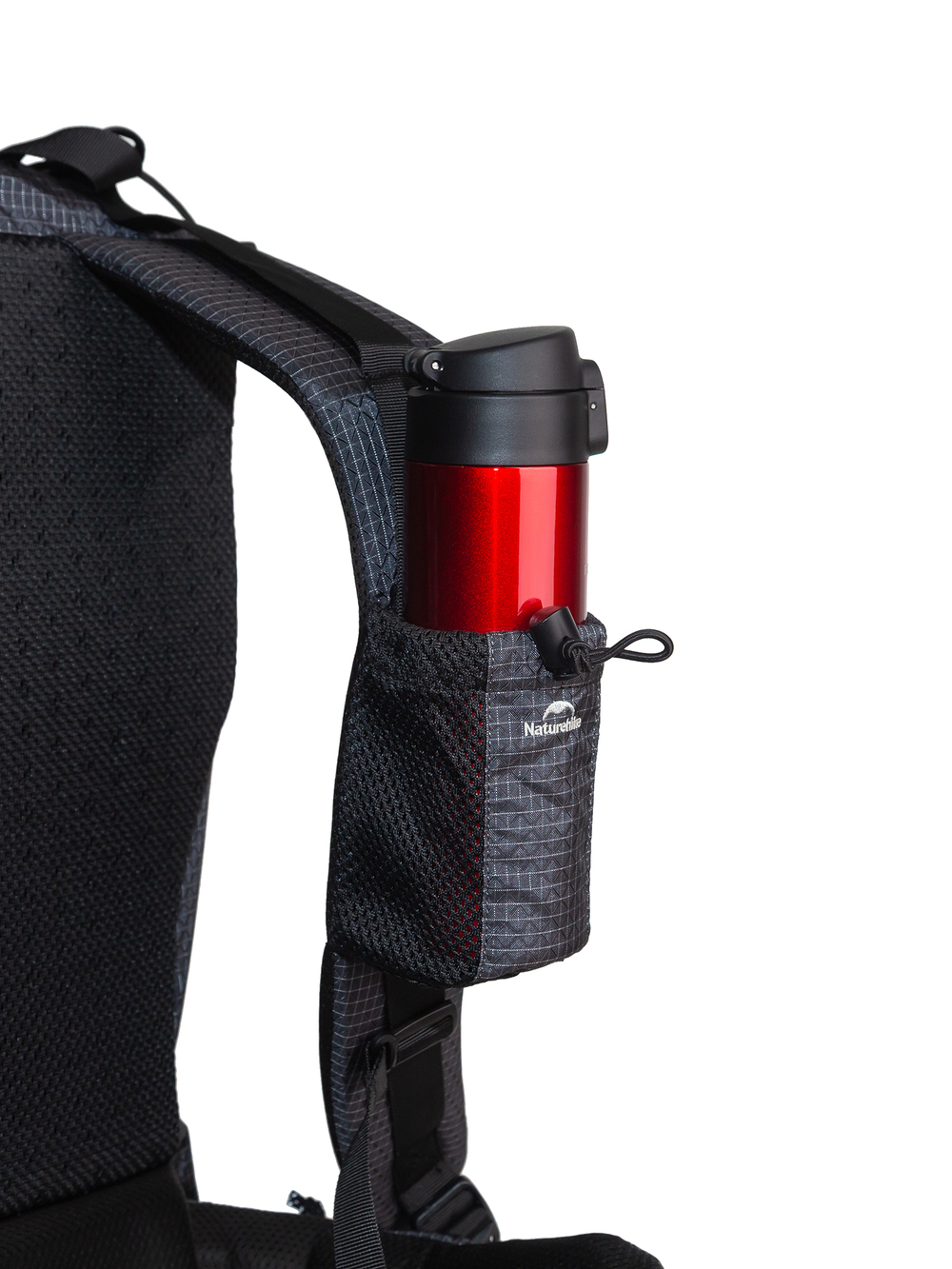 Рюкзак туристический Naturehike, 60л + 5л, серый (NH19BP095)