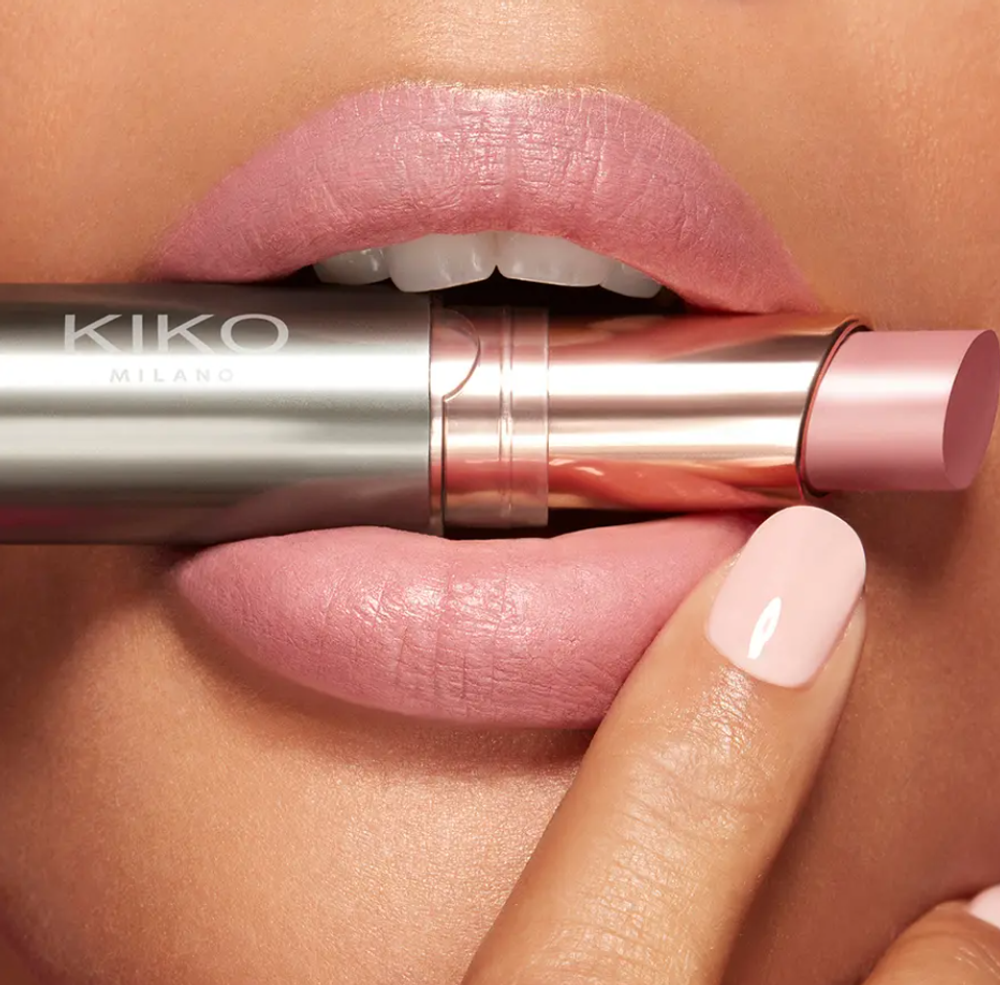 Стойкая кремовая помада с полуматовым финишем KIKO Milano Unlimited Stylo - 01