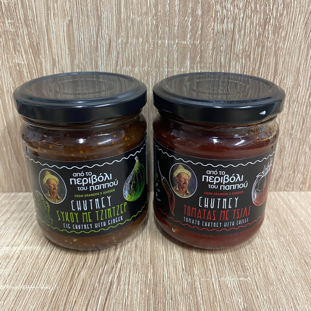 Соус Чатни из инжира с имбирём KONTOS 230г, Греция