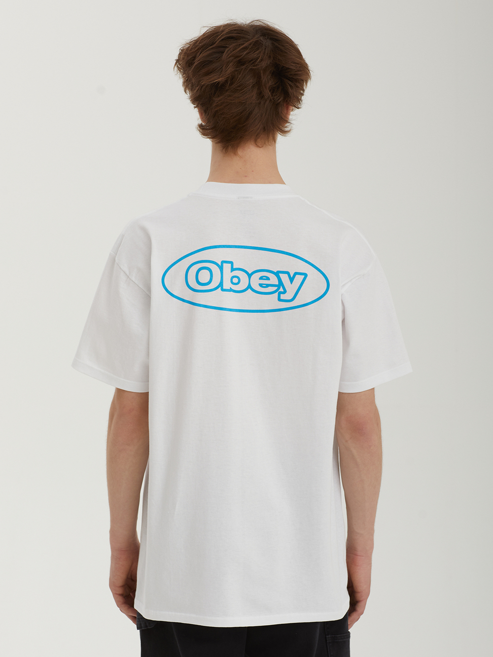 Мужская Футболка Obey Reaction