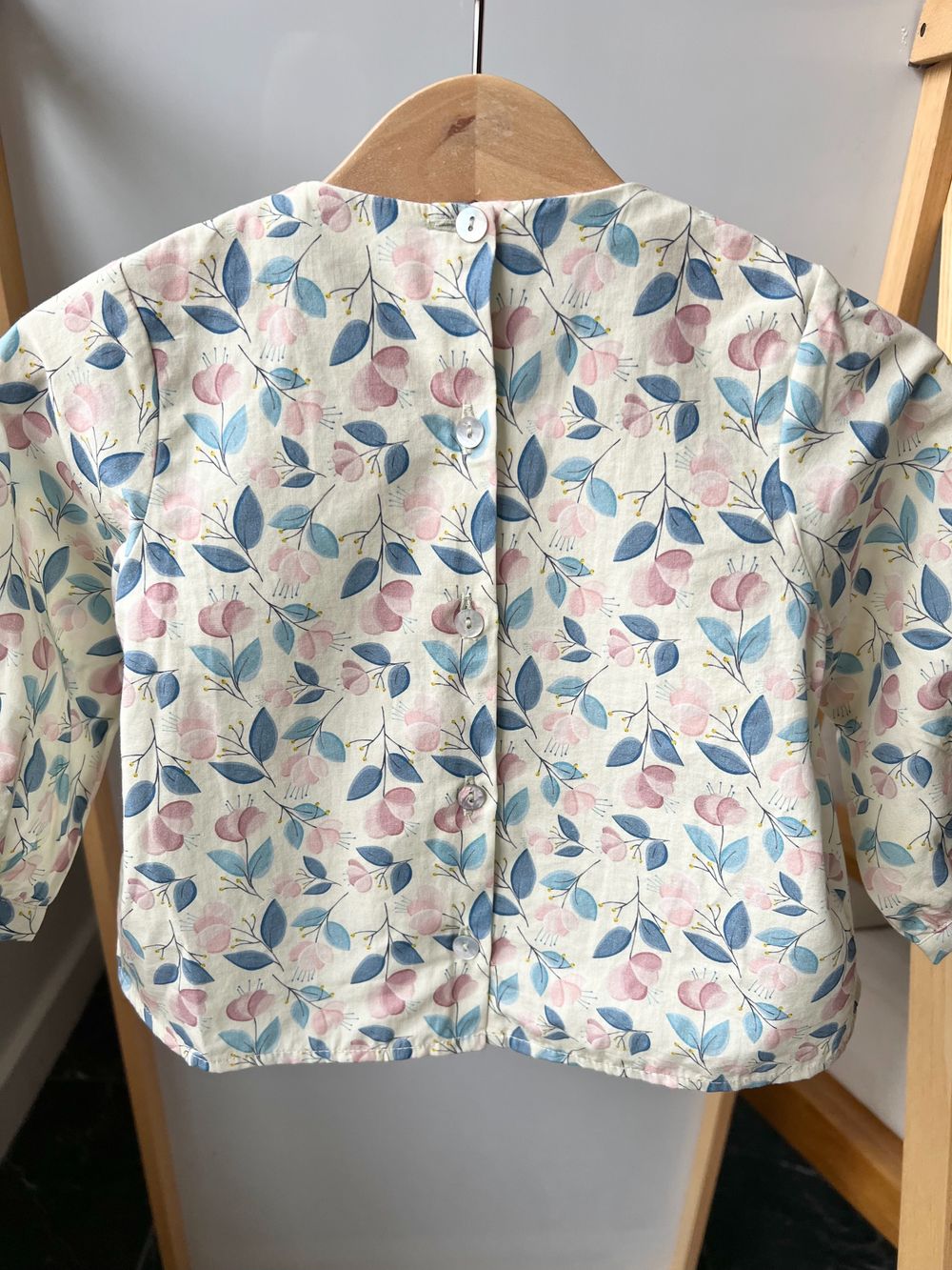 Хлопковая блузка Les Lutins, 80