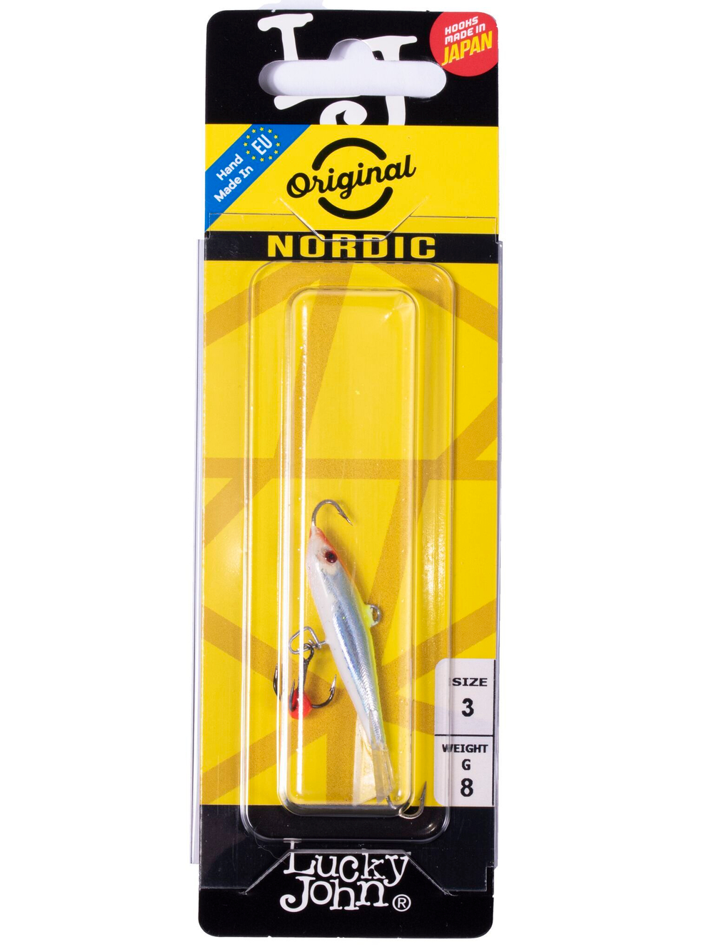 Балансир Lucky John NORDIC 3 с тр. 35мм/02H блистер