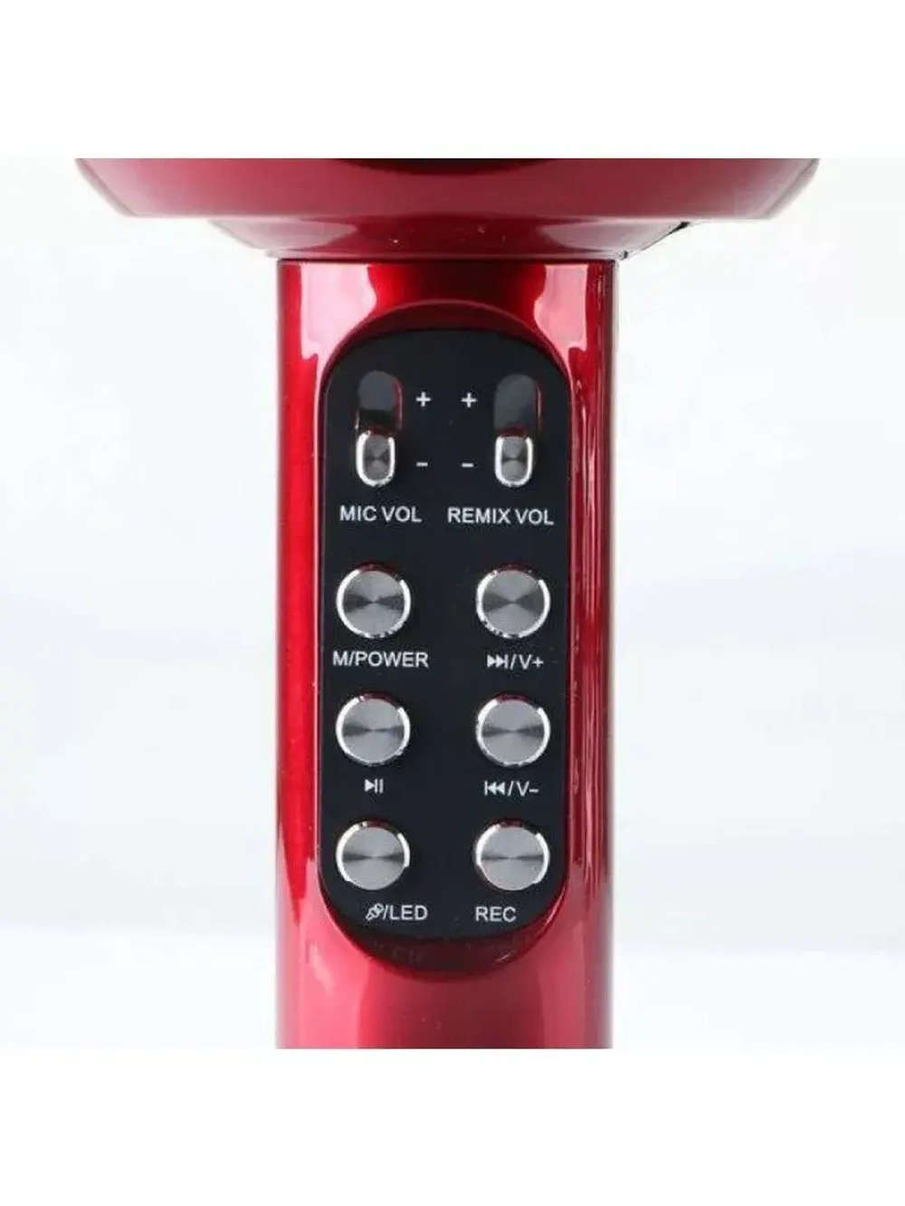 Караоке микрофон Wster WS-1816 красный