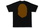 A Bathing Ape Pigment Big Ape Head Tee Ss23 черный