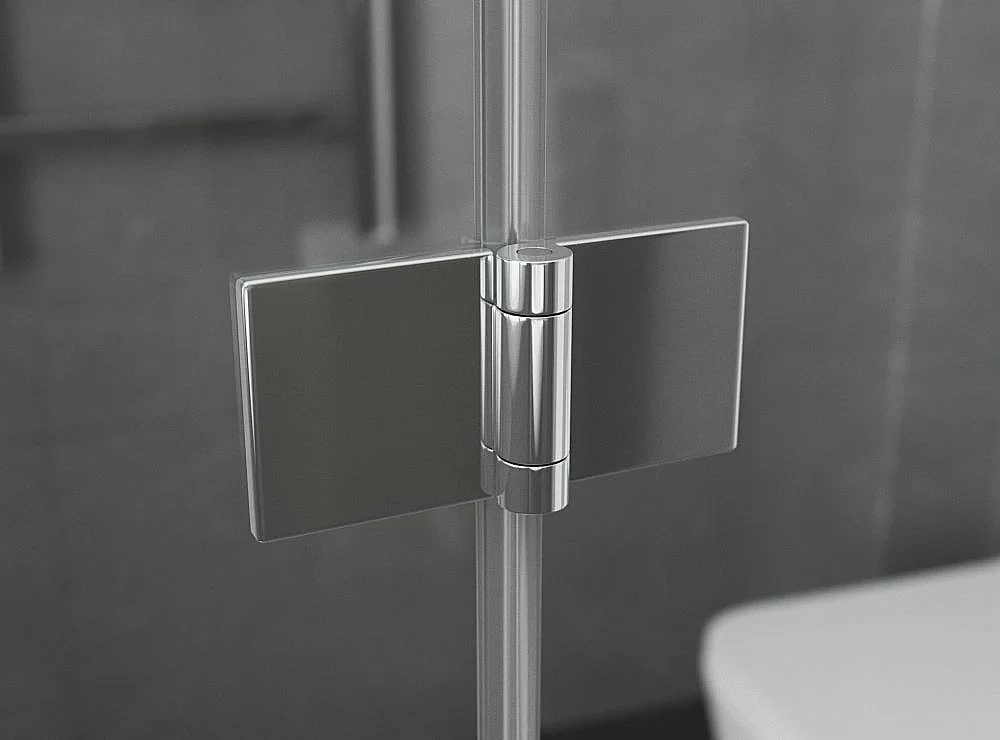 Душевой уголок Ambassador Diamond 80x120 12011104 стекло прозрачное/профиль хром