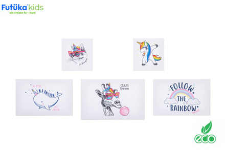 Набор картин на холсте в детскую комнату Crazy