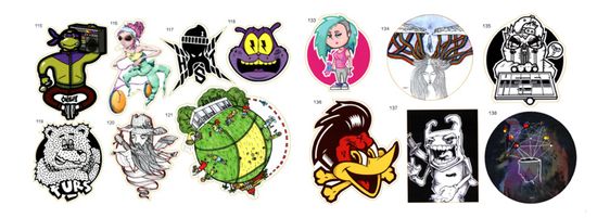 Стикербук PARAZITA KUSOK 3