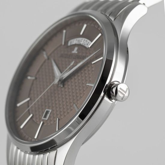 Jacques Lemans London 1-2193L — классические мужские часы  сбоку