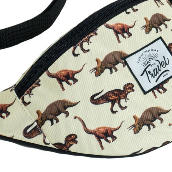 Поясная сумка Travel. Динозавр