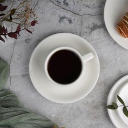 Чайная пара 200 мл белая d 8,4 см h5,4 см фарфор Stackable P.L. Proff Cuisine [6]