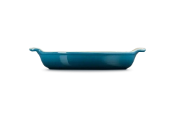 Le Creuset Форма для выпечки 28см, овальная, темно-бирюзовая.