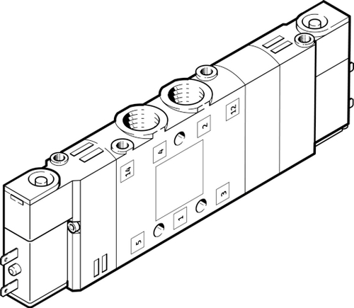 CPE14-M1BH-5/3G-1/8 Распределитель FESTO, 5/3 Закрытый центр, G1/8