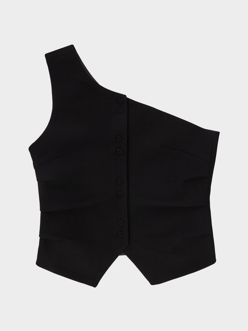 Жилет на одно плечо / black