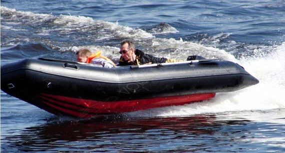 Лодка с надувным дном Badger Air Line 360 (НДНД)