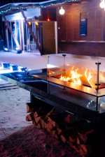 Дровяной гриль-стол Elbrus Grill Монблан PRO 2160 (столешница 2800x1400 мм)
