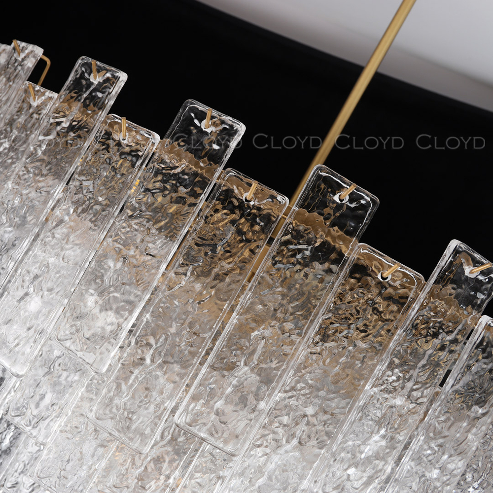 Люстра Cloyd PARSIFAL-A C9 / Ø60 см - шток - латунь (арт.11076)