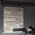 Контейнер 20 футов № ZXJU0827587