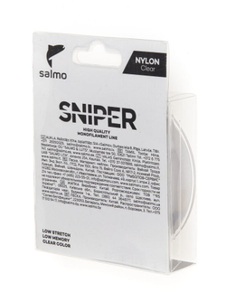 Леска монофильная Salmo Sniper Clear 100м, 0.20мм