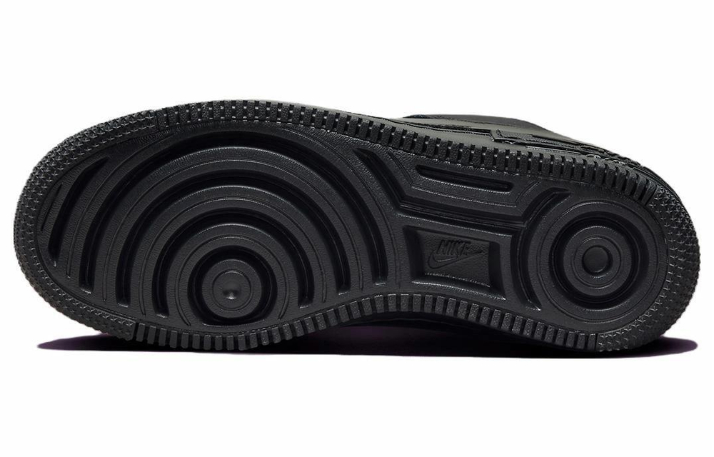 Кроссовки Nike Air Force 1 Shadow "Triple Black" (Женская размерная сетка)