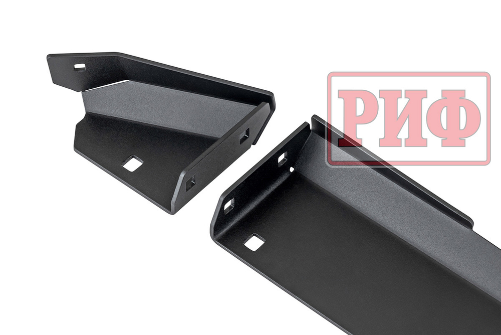 Багажник экспедиционный (платформа) алюминиевый 1350x1690 мм для Jeep Wrangler JL 2018+ (с крепежом) РИФ