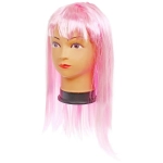 Парик карнавальный «Роскошь» 50 см (120 гр), Розовый
