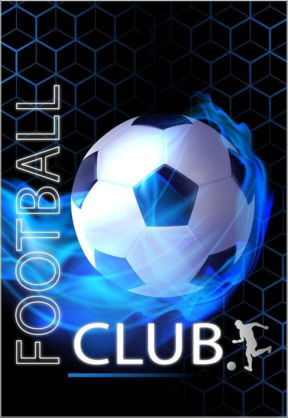 Блокнот А6 60л. "Футбол" на гребне (Центрум)